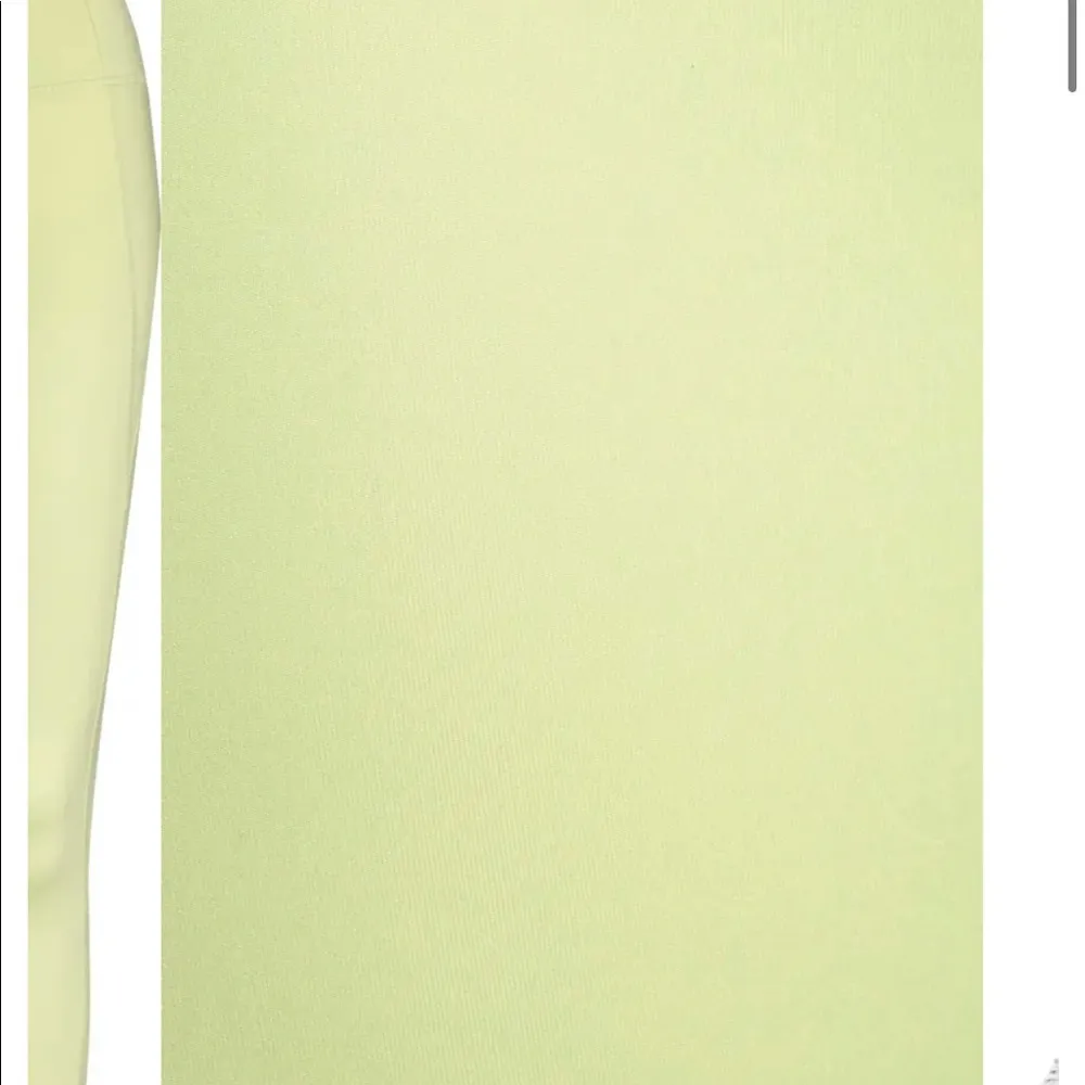 Girlfriend Collective High Waist Active Capri Leggings in Lime Green Butterfly S - Image 5