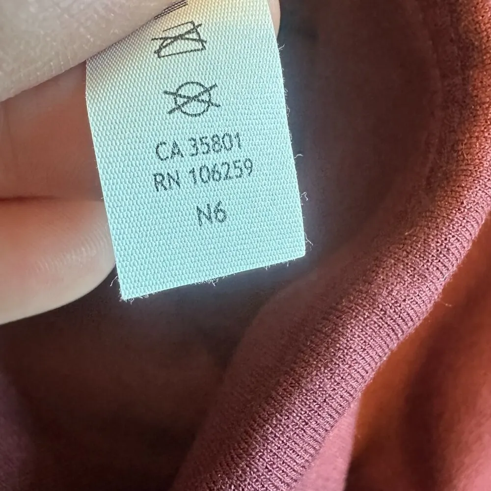 Lululemon  Wunder Lounge Super High-Rise Tight 28" Red Merlot Leggings Size 2 - Image 12