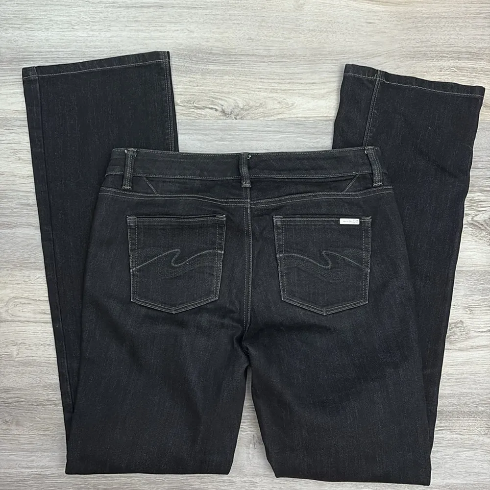 White House Black Market Black Boot Leg Blanc Women's Black Jeans Size 4R - Image 2