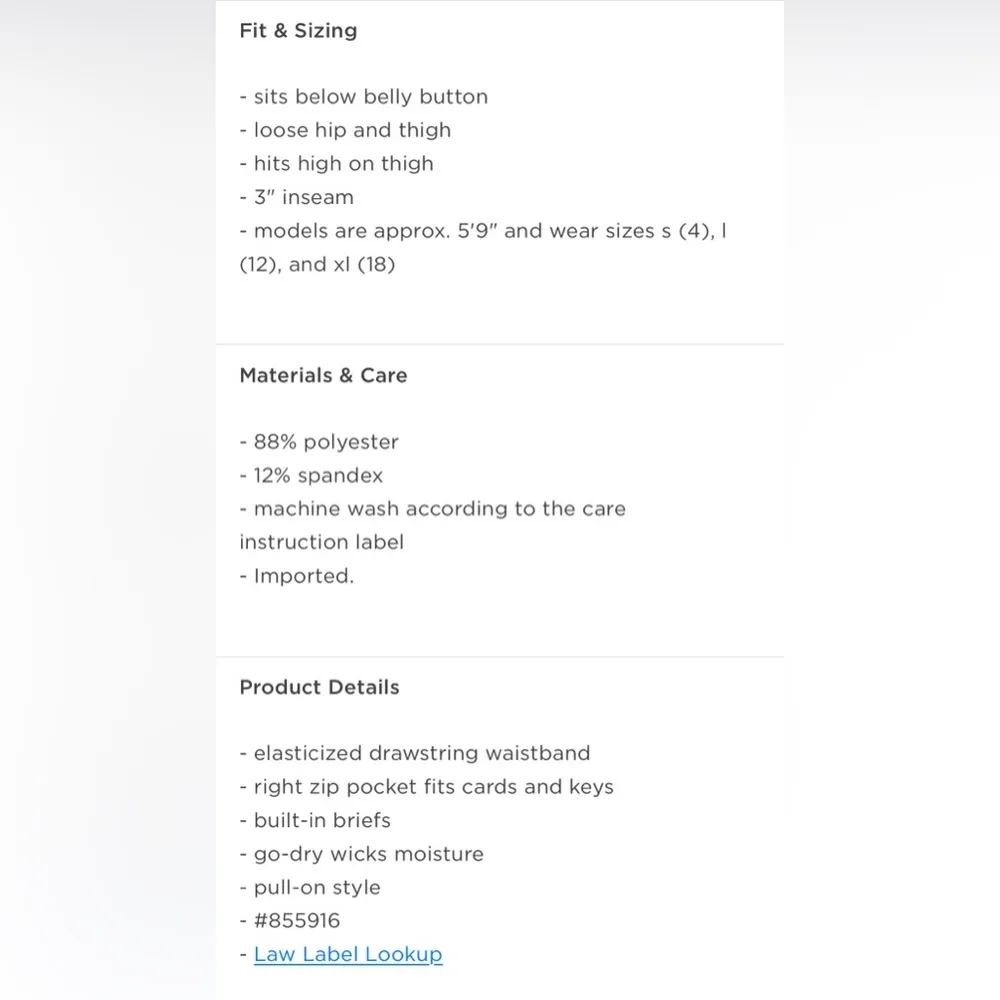 OLD NAVY Active StretchTech Core Run Shorts in Cherry Tomato Size 3X NWT - Image 5