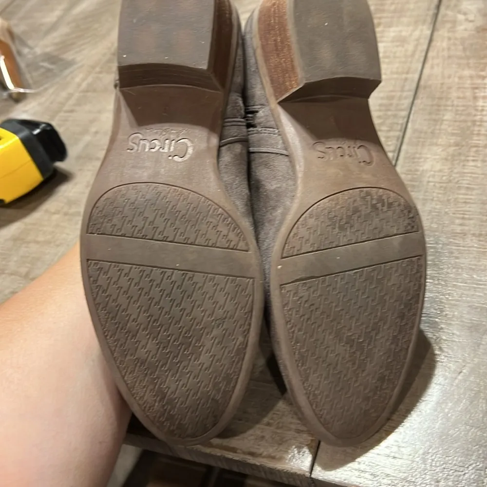 CIRCUS SAM EDELMAN Preston Chelsea Ankle Bootie Boots in Gray WOMEN'S Size 8 - Image 8