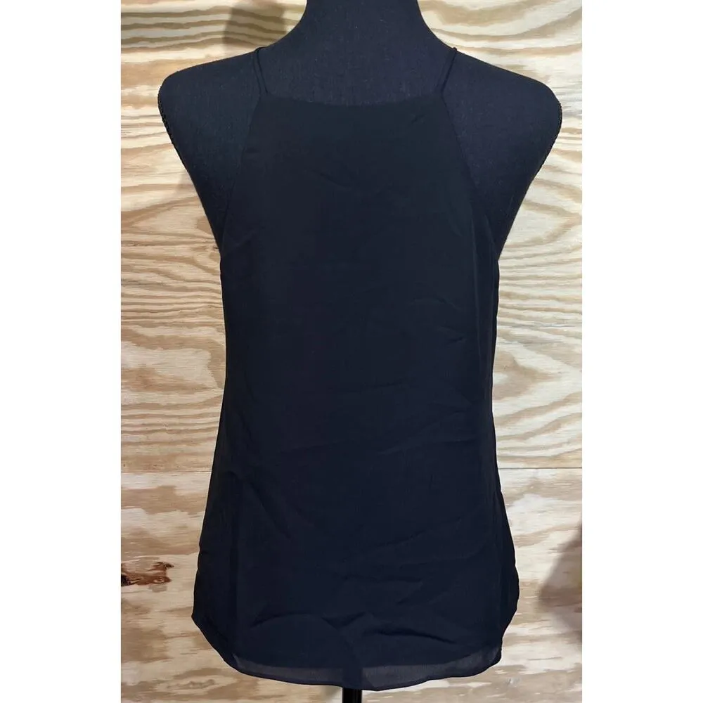 WAYF Posie Lace Camisole Small Black Cami Top Lace Dark Fairy Festival Witchy - Image 8