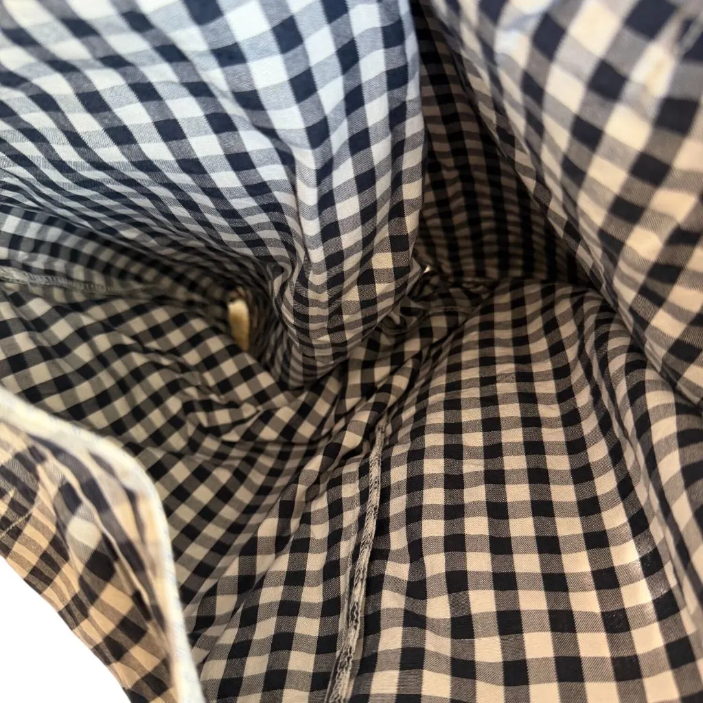 TOMMY HILFIGER Plaid Silk Cotton Blend Golf Skort Size 8 - Image 4