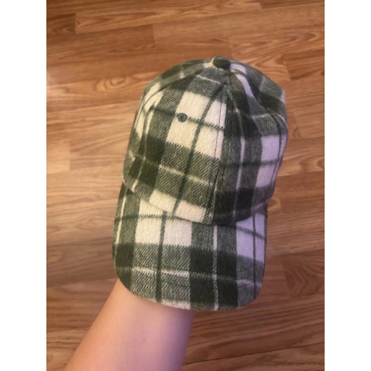 Universal Threads Universal Thread Checked Green Hat - Image 2