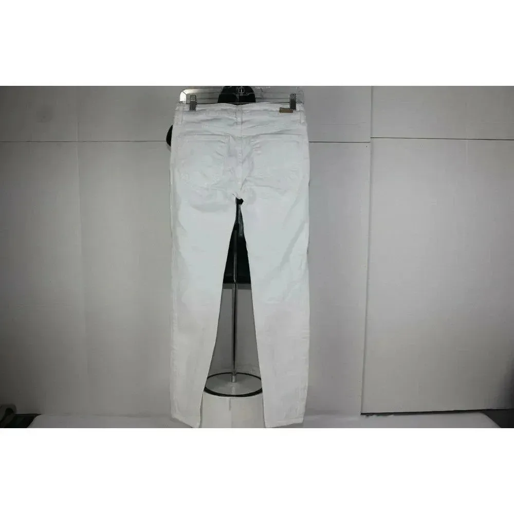 Joie White Mid-Rise Skinny Jeans Size 26 - Image 5