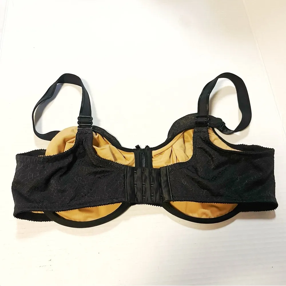 Chantelle Bra C Magnifique Seamless Unlined Minimizer - Black Sz 40D EUC - Image 7