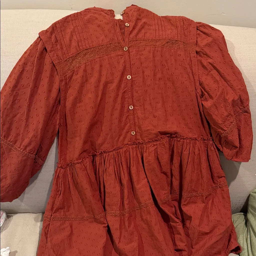 Anthropologie Pilcro Long-Sleeve Mock-Neck Swing Mini Dress - Image 11