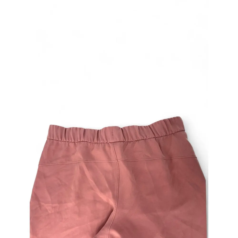 Lululemon | 12 | Lululemon On the Fly 7/8 Pant *Woven Red Dust Cropped Pull on - Image 6