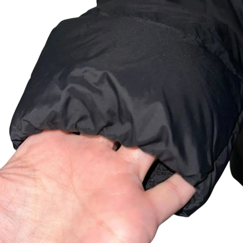 Eddie Bauer Black Full Zip Down 650 Puffer Coat - Image 2