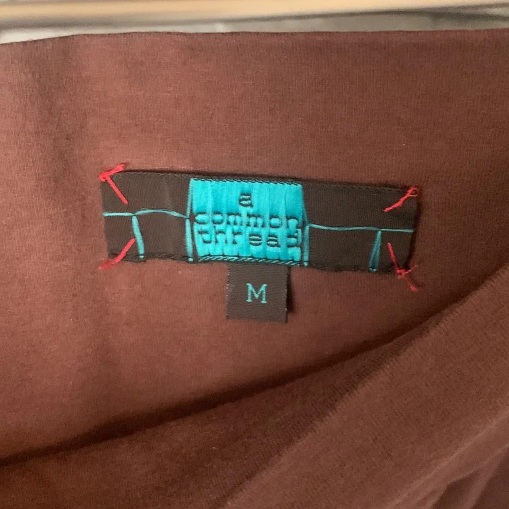 a common thread brown embellished skirt - Image 2