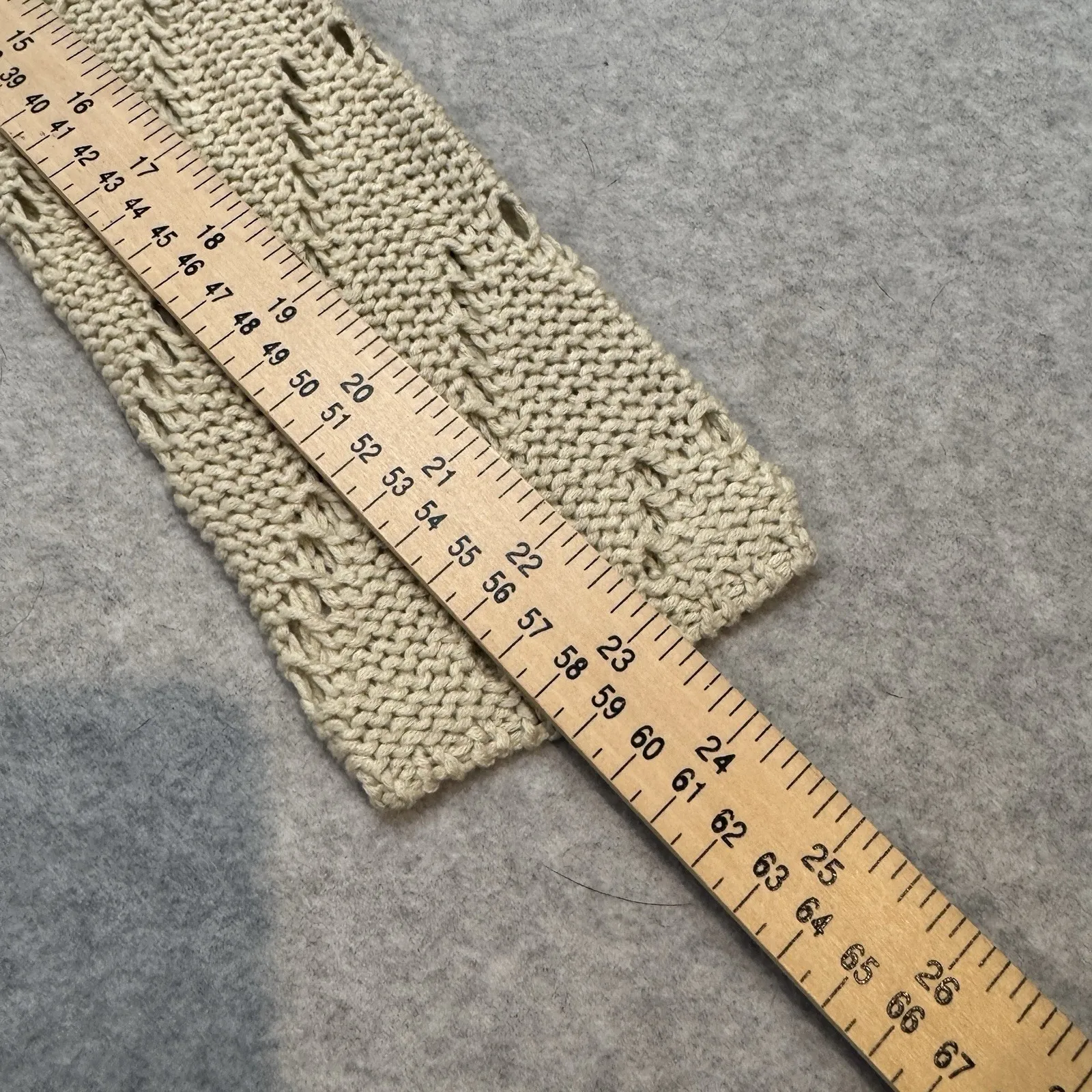 Stitchfix RD Style Grannycore Cowl Neck Sweater Womens M Tan Loose Knit NEW - Image 14