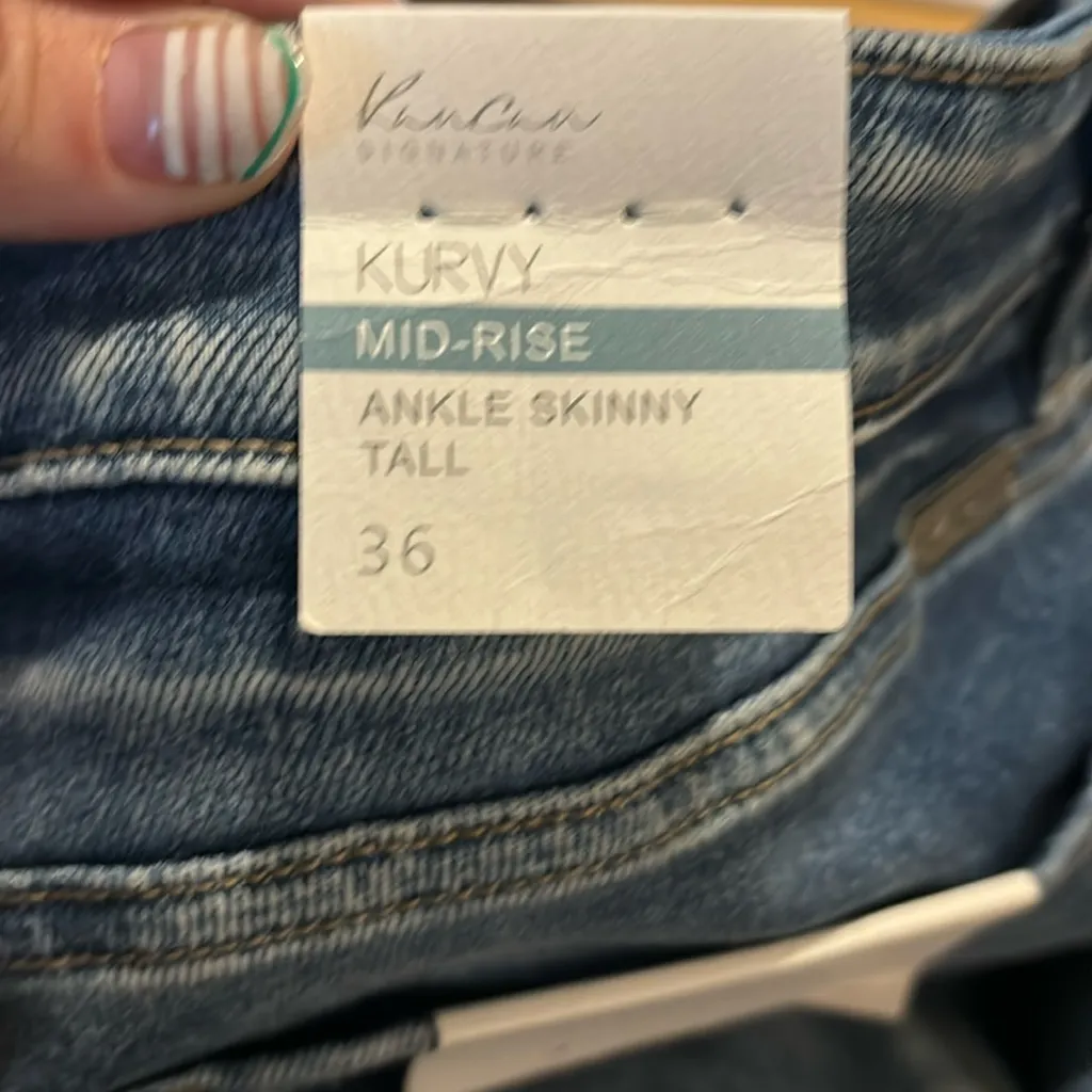 NWT kancan for bke‎ kurvy size 36 waist Blue - Image 2