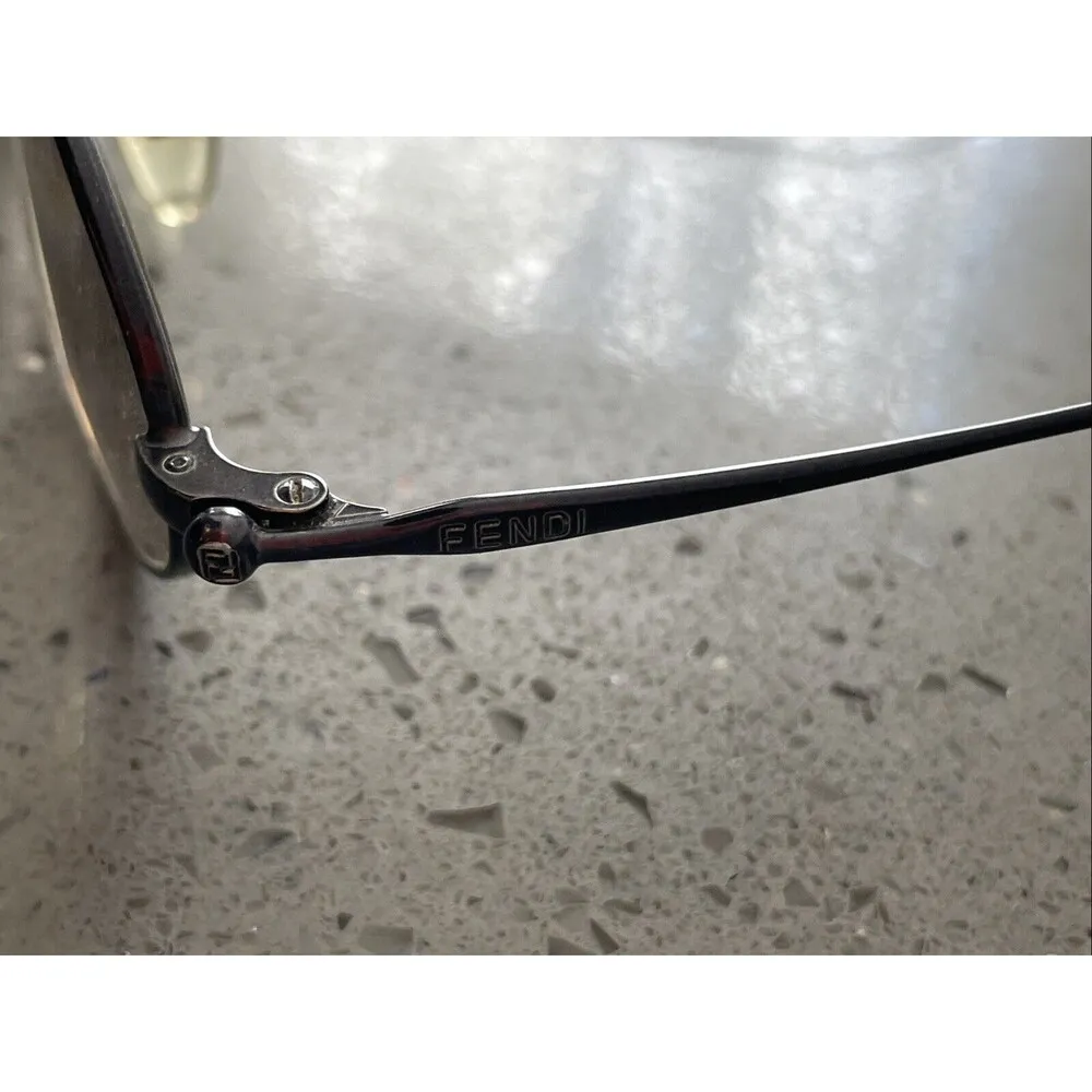 Fendi F513 Sapphire Eyeglasses Frames ONLY Womens Full Rim 49-18-140 - Image 16