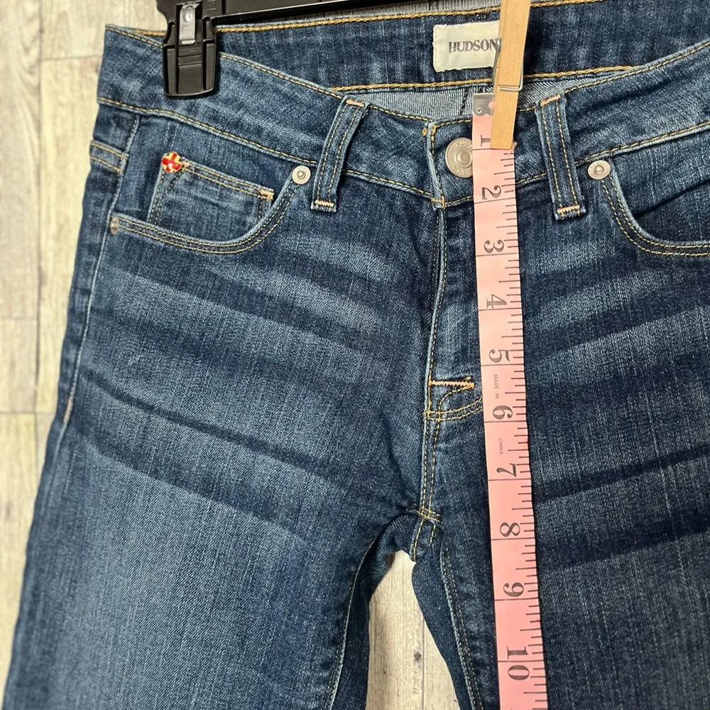 Hudson Women’s Krista Super Skinny Straight Jeans Dark Wash 26 - Image 5