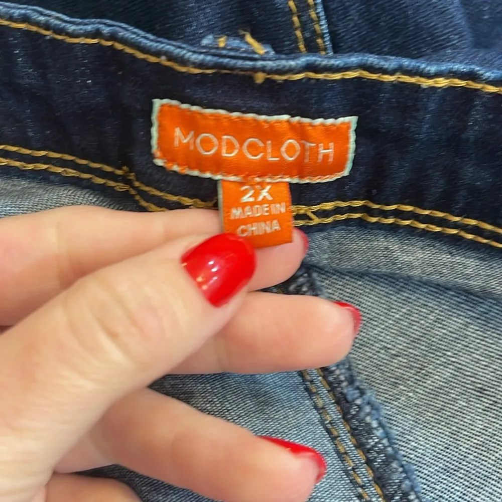 Modcloth High Rise Bootcut Jeans - Image 3
