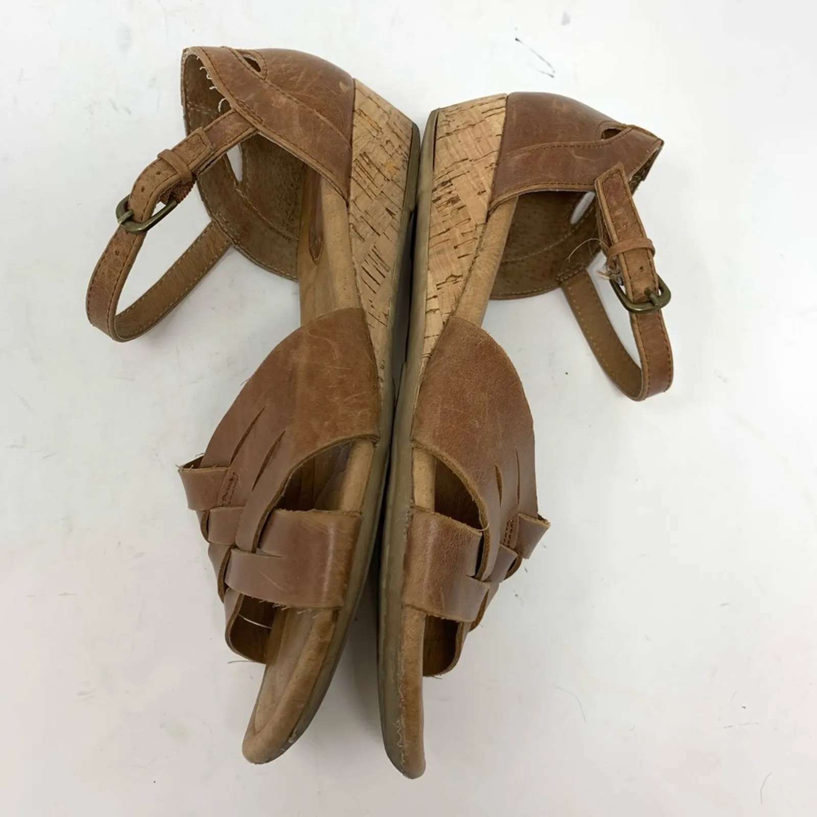 Montana Artisan Crafted Brown Sandals 8 Leather - Image 5