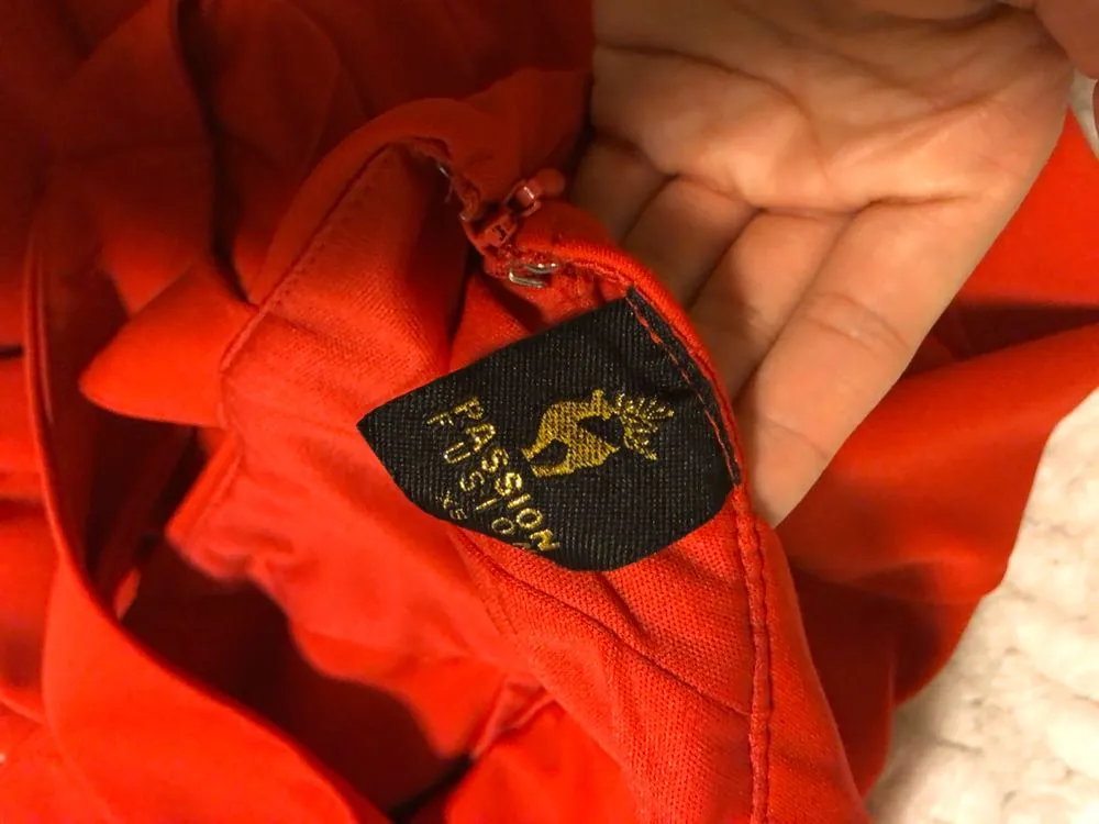 Red Formal Dress Size XS - Image 4