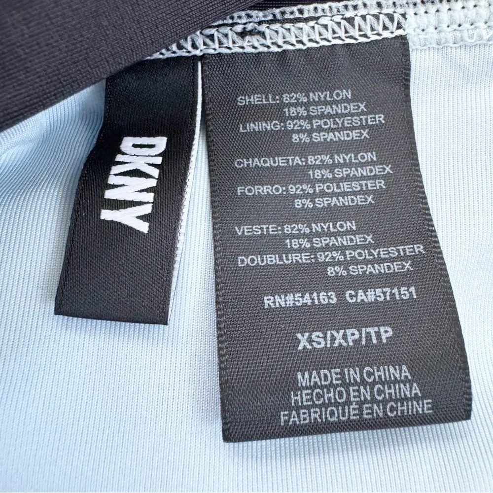 DKNY Women's Blue Leopard Print High Waist Bikini
Bottoms Blue Black Size XS NWT - Image 7