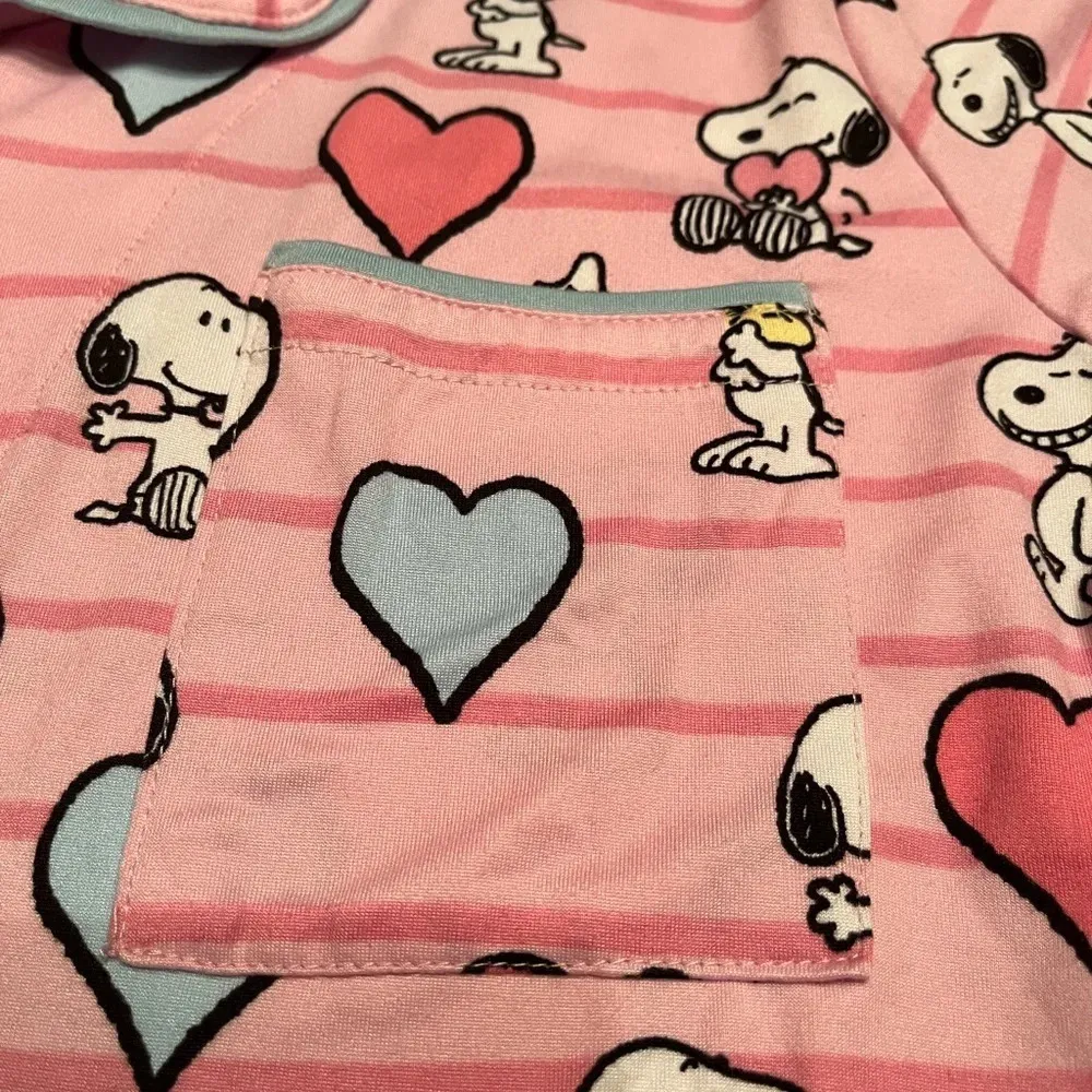 + Peanut collaboration pajama top, size Medium - Image 3