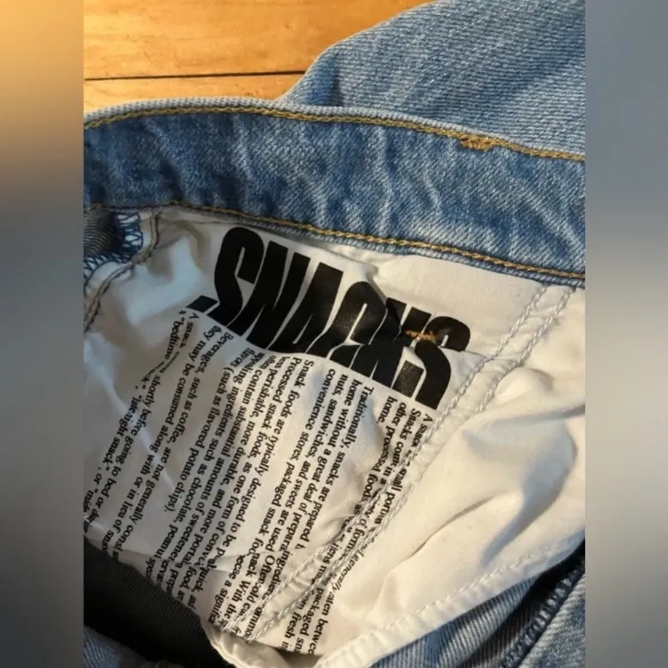 Mother Denim Double Prep Fun Dip Flood Fray Jeans in Nothing Else Like It Blue Size 31 - Image 5