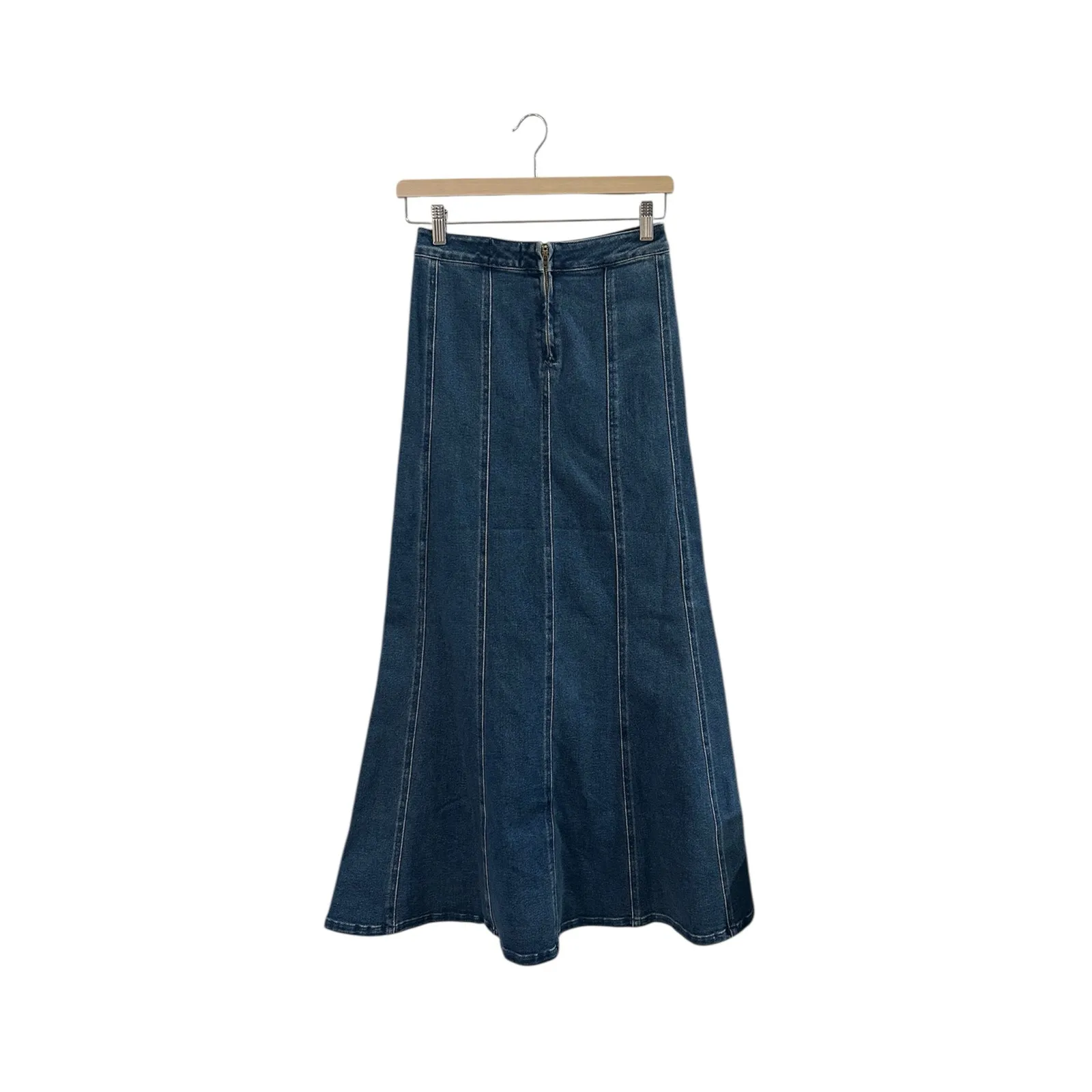 Show Me Your Mumu Baton Rouge Skirt in Blue Indigo XS NWT - Image 6