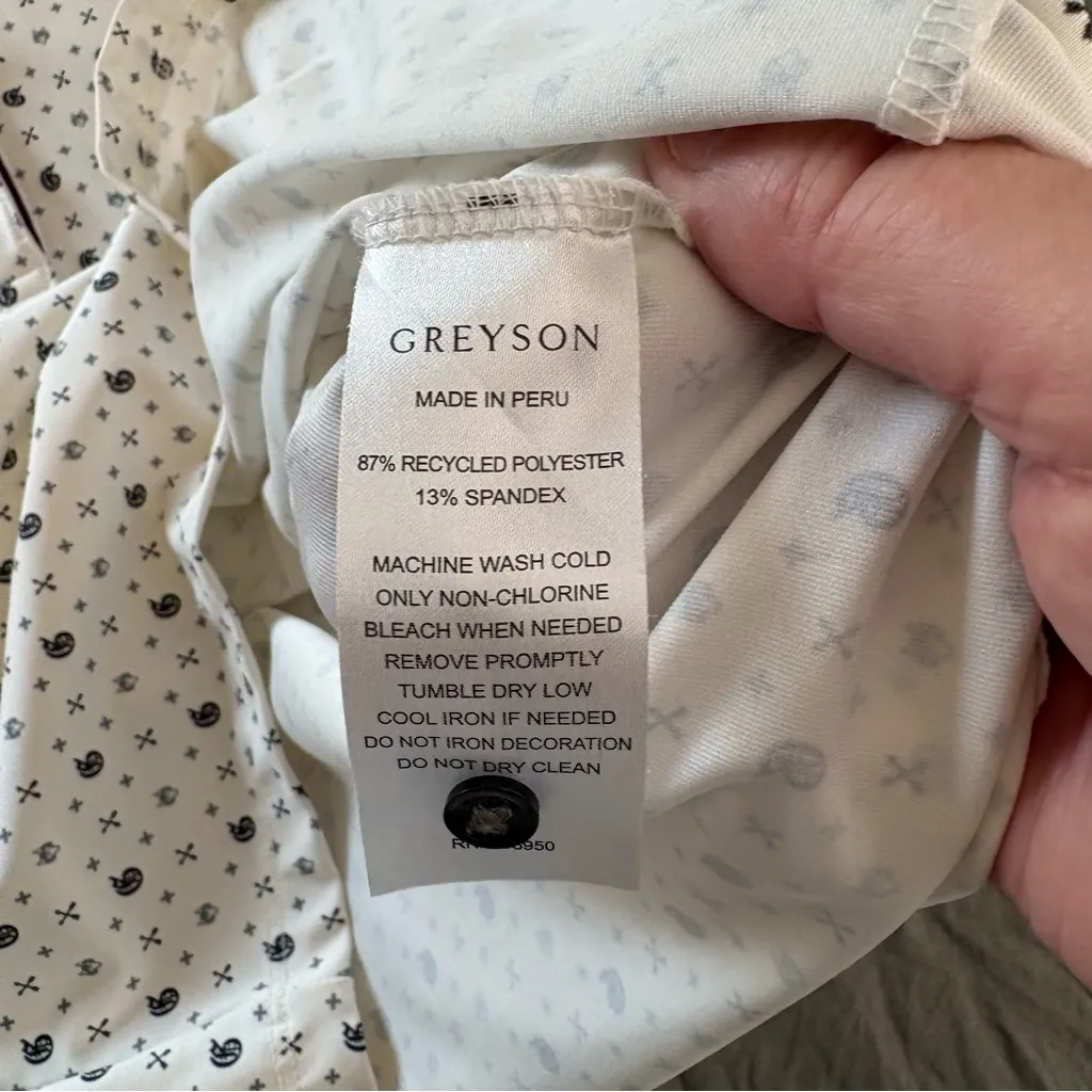 Greyson Women’s Golf Polo. Size Medium. - Image 4