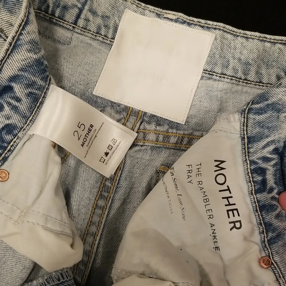 💕MOTHER SUPERIOR💕 The Rambler Ankle Fray Jeans ~ Win Some Lose Some 25 NWOT - Image 15