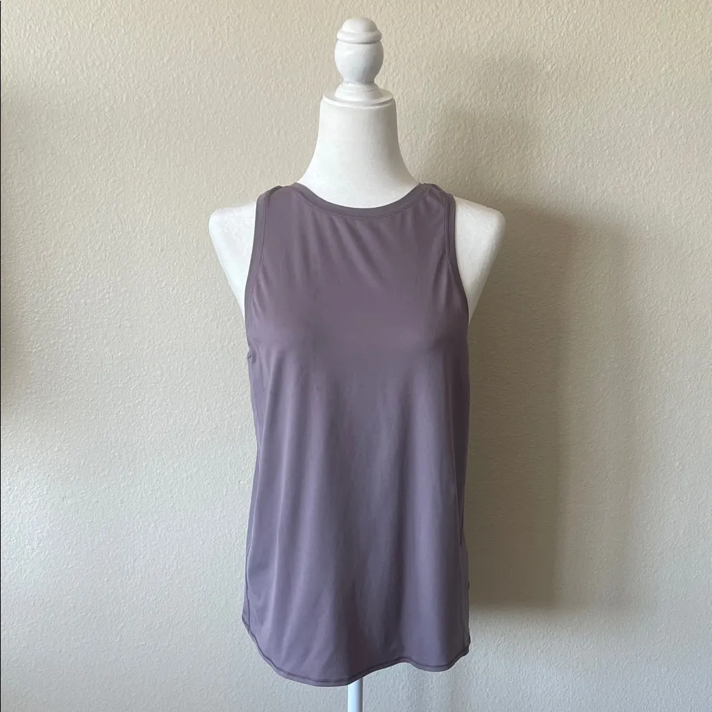 Lululemon Purple Split Back All Tied Up Tank Top | Lightweight Athletic Yoga - Image 4