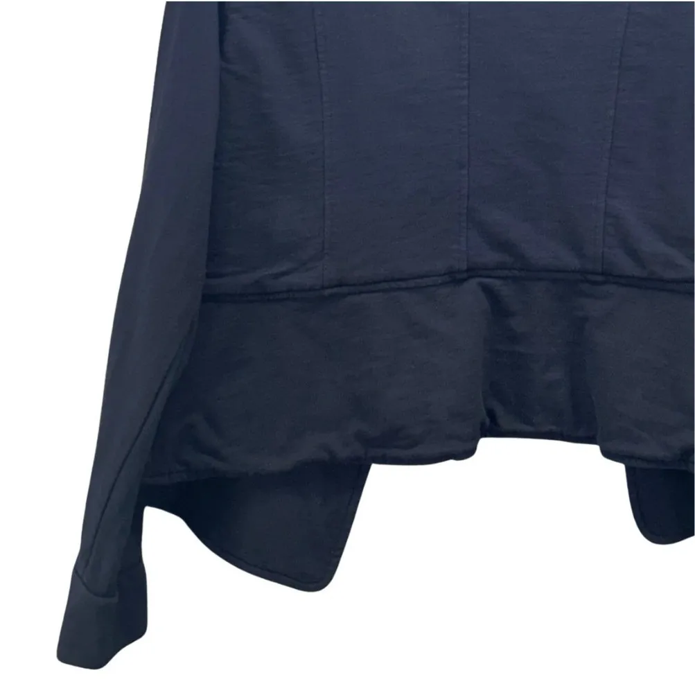 Soft‎ Surroundings Crop Fitted Blazer Black Large - Image 7