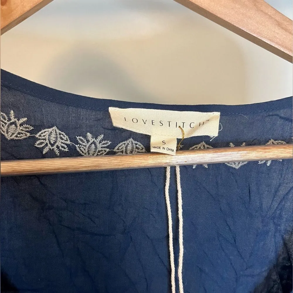 NWT Lovestitch Bell Sleeve Dress -small - Image 6