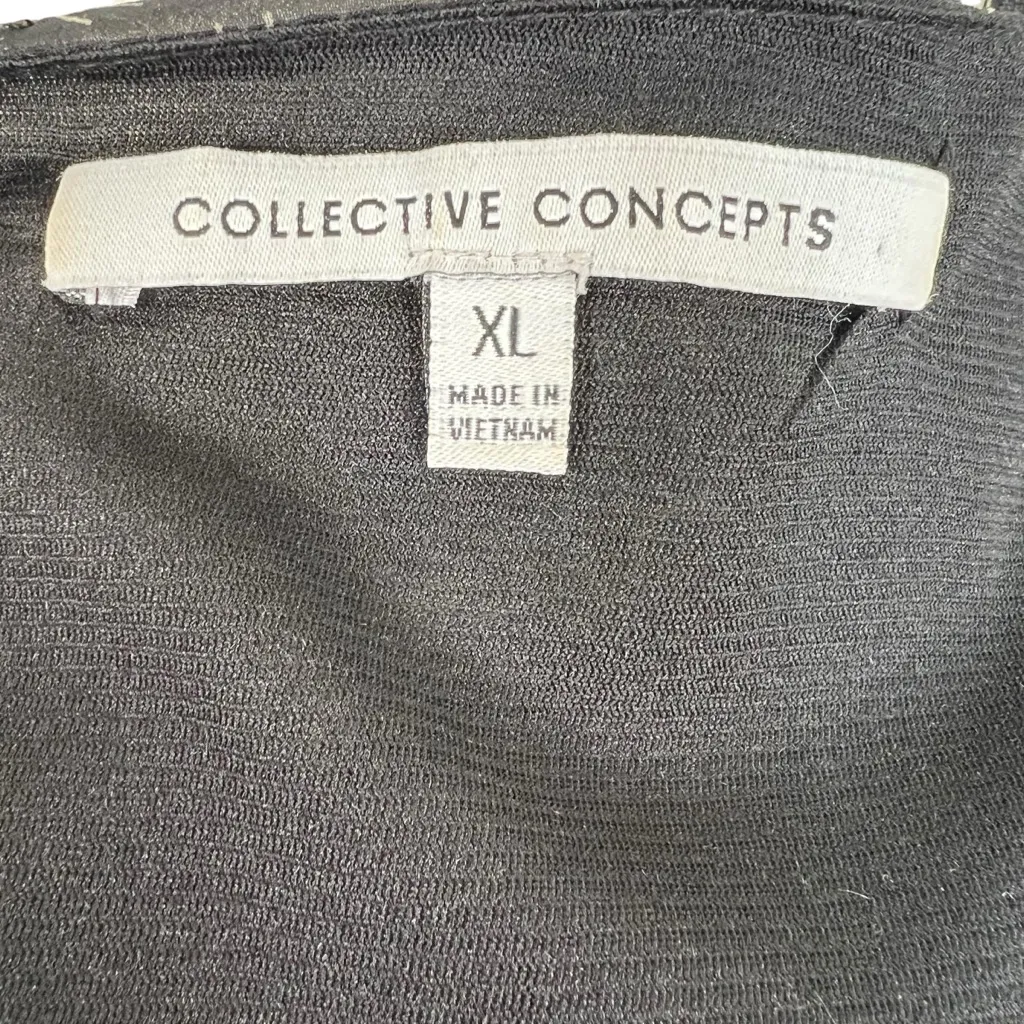 Collective Concepts Wrap Women’s Blouse Top Size XL - Image 6