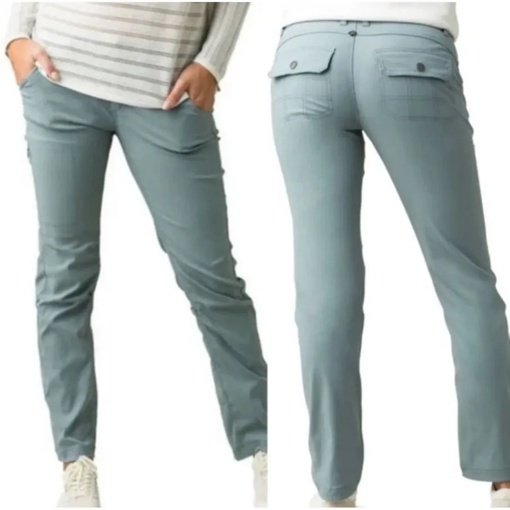 NWT Prana Halle Straight Pant - Short Inseam in Smoky Blue - Size 16 - Image 11