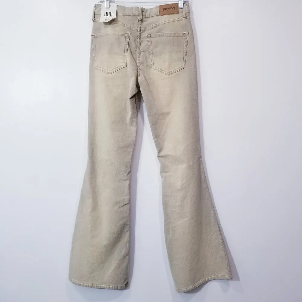 Urban Outfitters BDG size 28W 32L Mid Rise Flare Wide Leg Corduroy Pants - Image 2