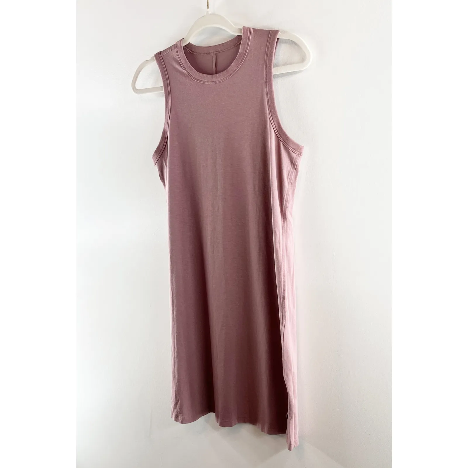Lululemon Classic-Fit Cotton-Blend Dress Twilight Rose Pink Small - Image 6