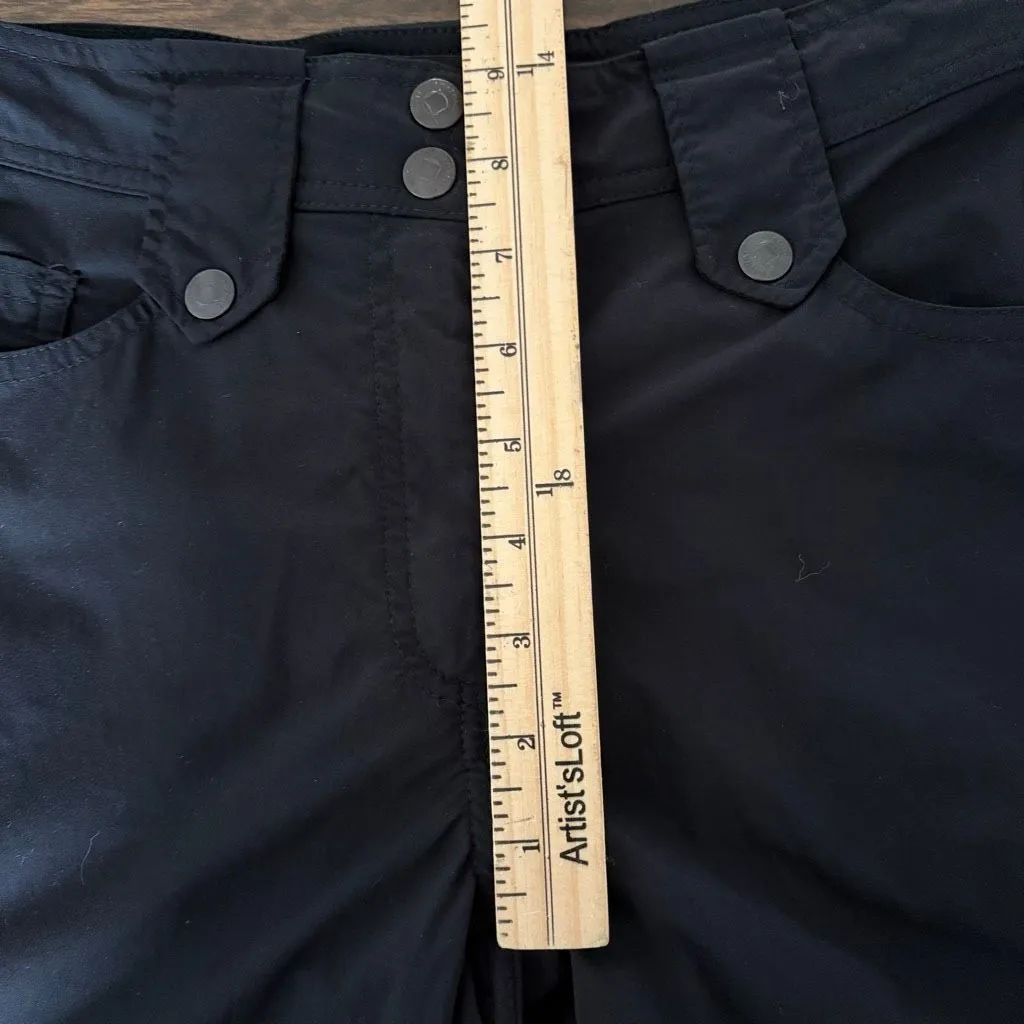 Anatomie Black Lightweight Stretch UVA protection Travel Pants size S Gorpcore - Image 8