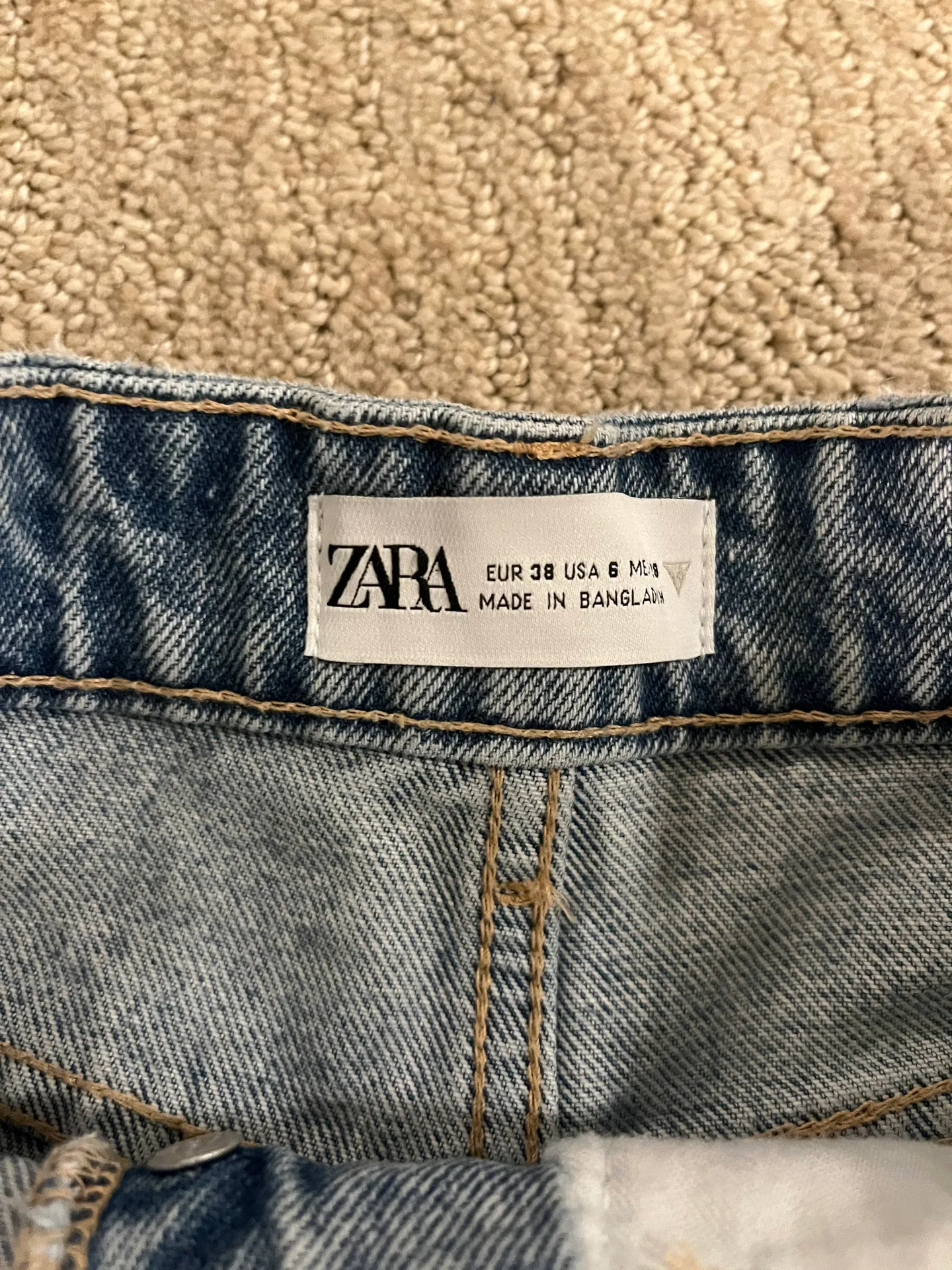 ZARA Jean Shorts - Image 3
