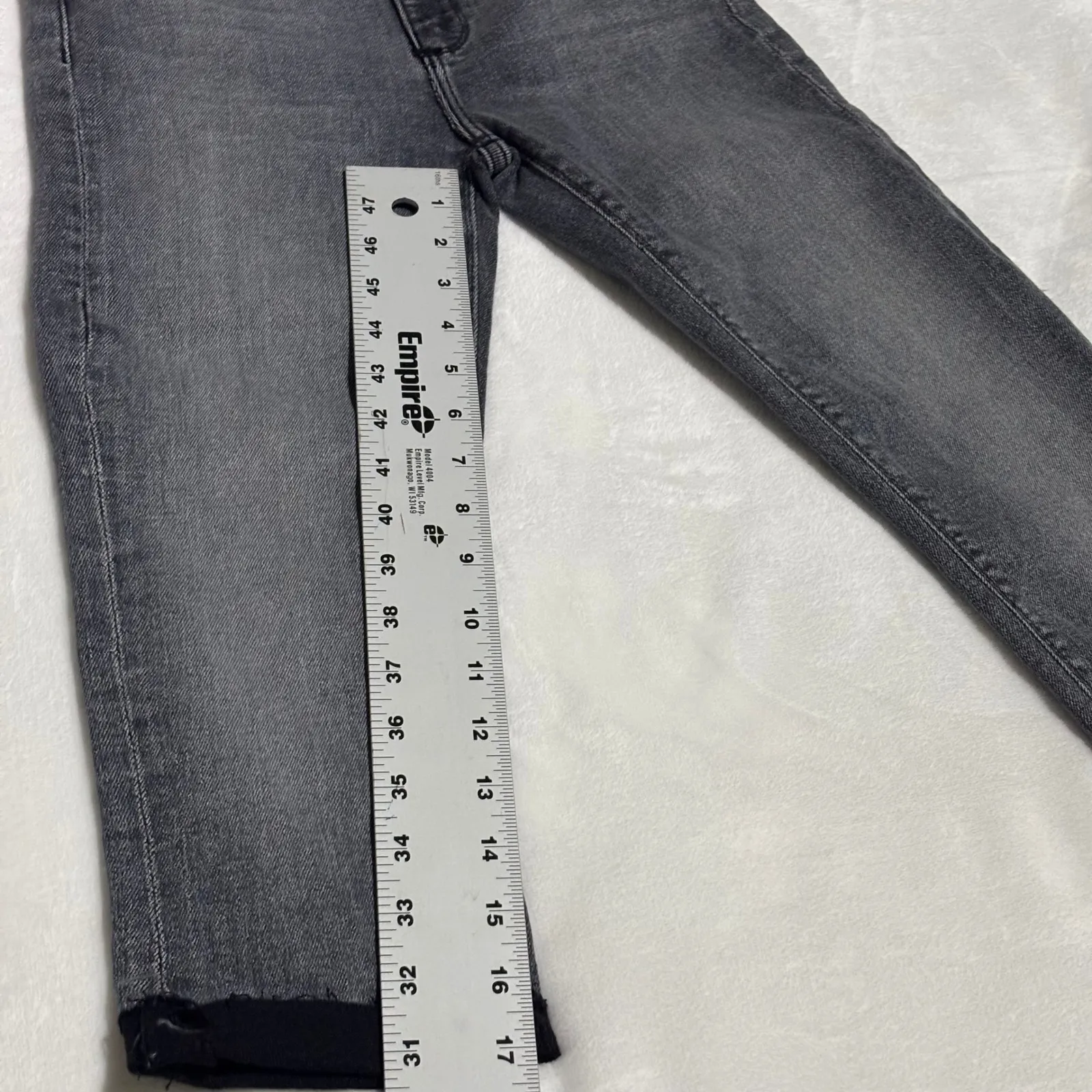Black Orchid Carmen Liquify Jeans Women Size 25 Cropped Skinny Italian Denim y2k - Image 10