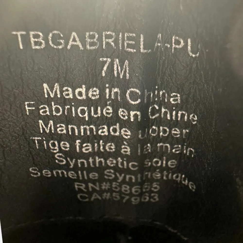 Treasure & Bond | NWOT | Size 7 | Black and White Snake Print Chelsea Boot - Image 11