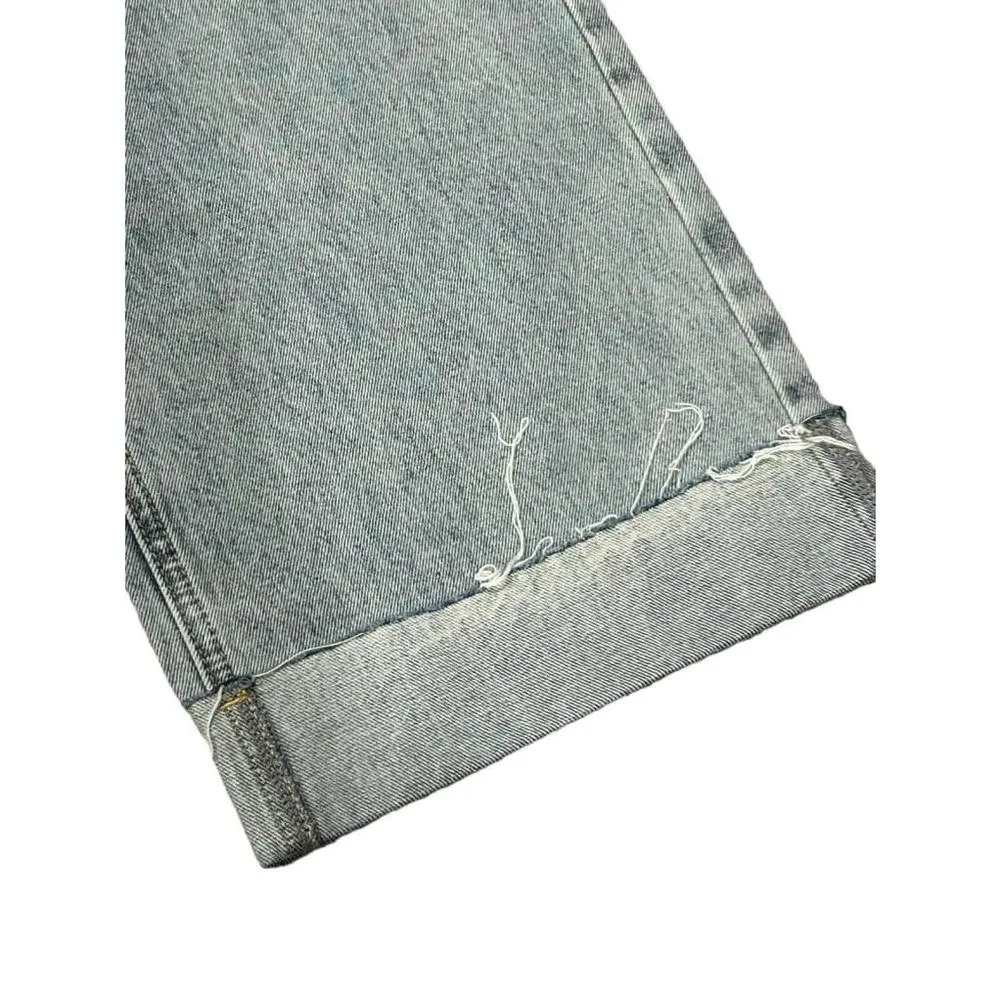 Princess Polly OLLIE STRAIGHT LEG JEAN LIGHT WASH DENIM US Size 8 NWT - Image 8