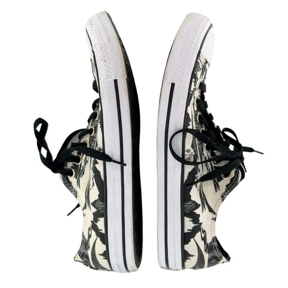 Converse X Disney Chuck Taylor Sneakers Women 11/Men 9 Frozen 2 Enchanted Forest - Image 7