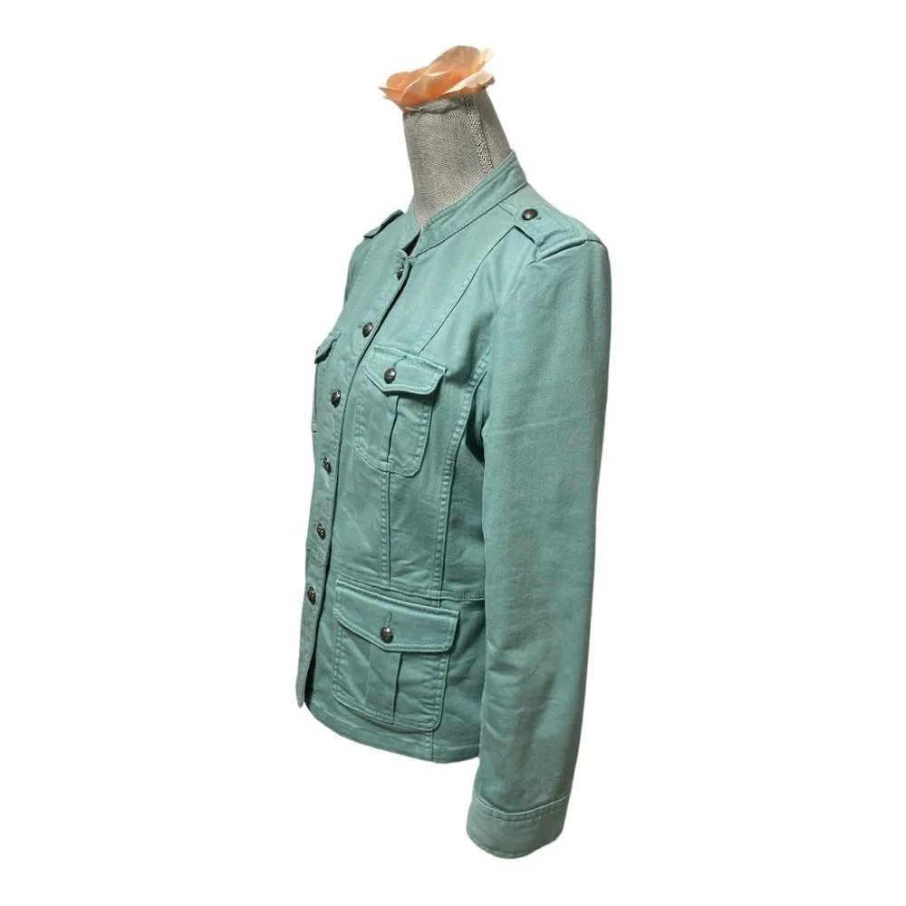 Talbots BAND COLLAR military JACKET
-LP - Image 7
