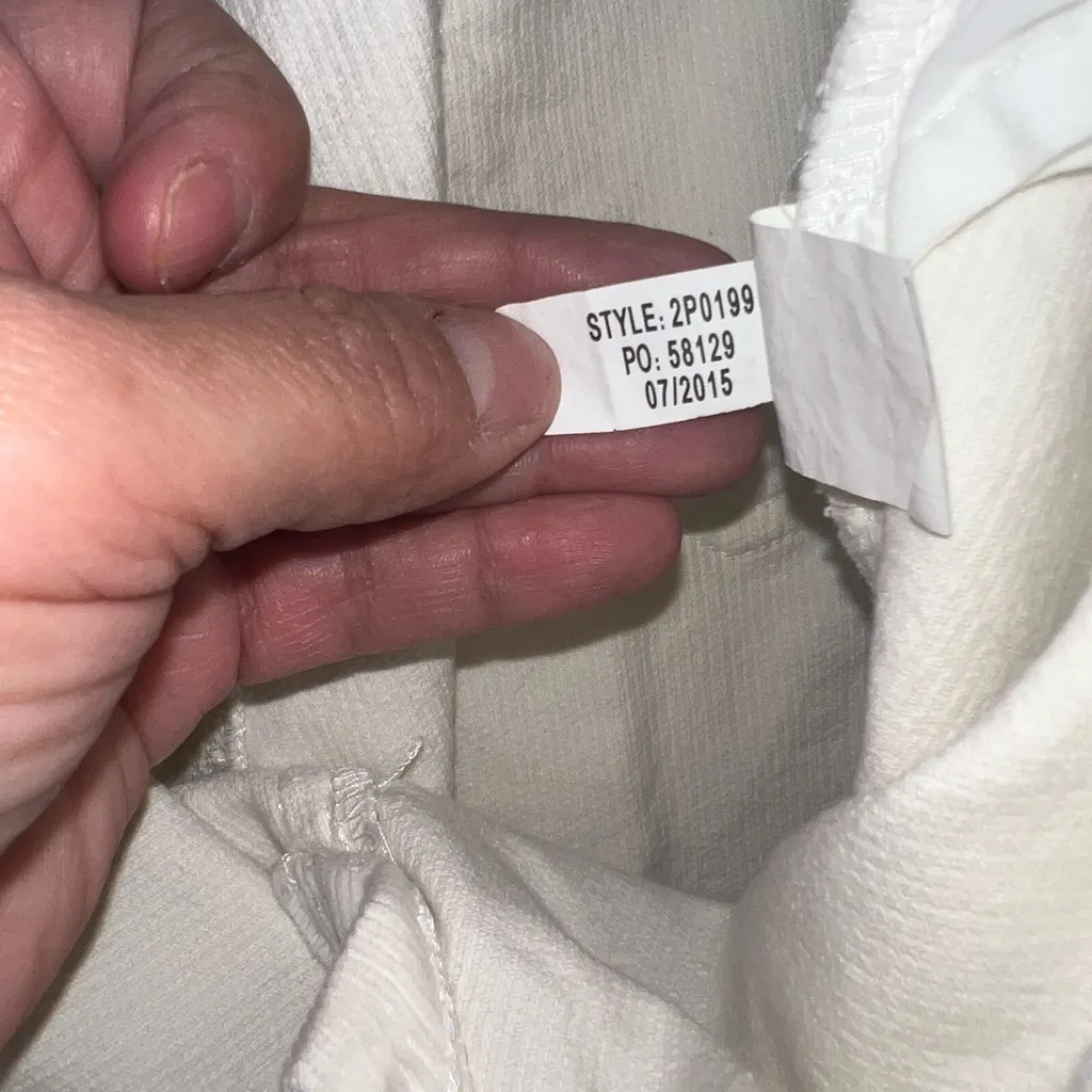 Vineyard‎ Vines Off White/Ivory Corduroy Jeans Women’s Size 12 - Image 5