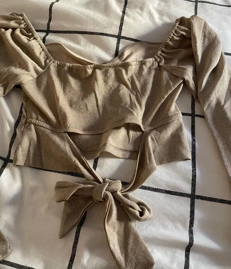 Gold Shimmer Top - Image 3
