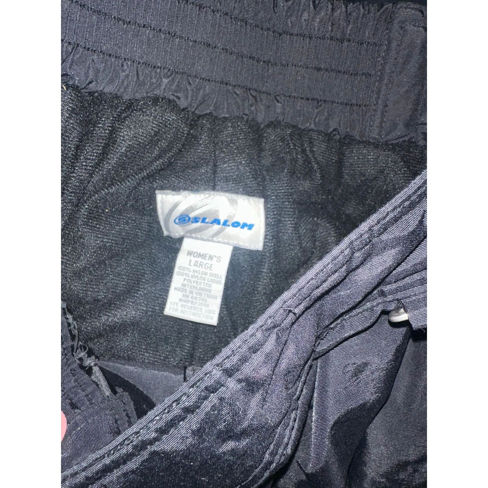 Slalom Women’s Large Black Snowboard Ski Pants - Image 4