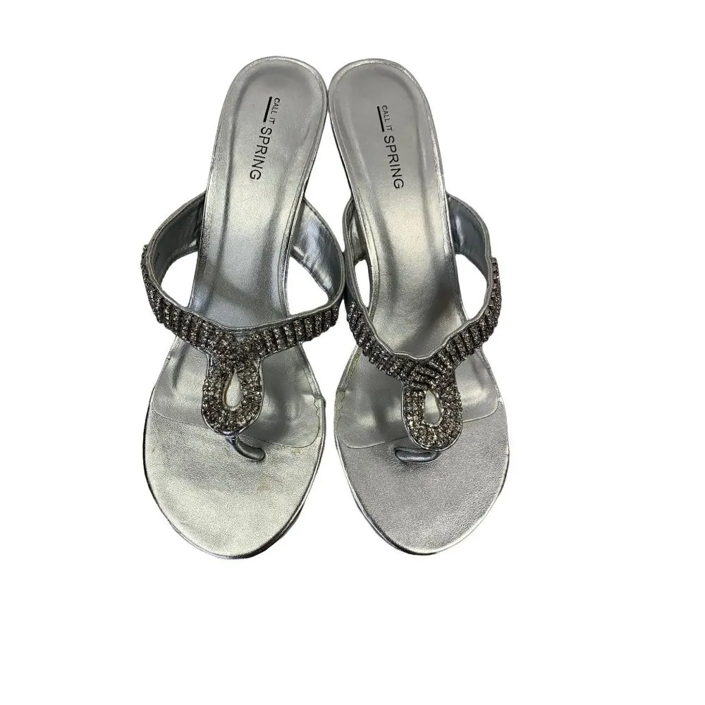Call it Spring Women's Silver Shoes - Image 3