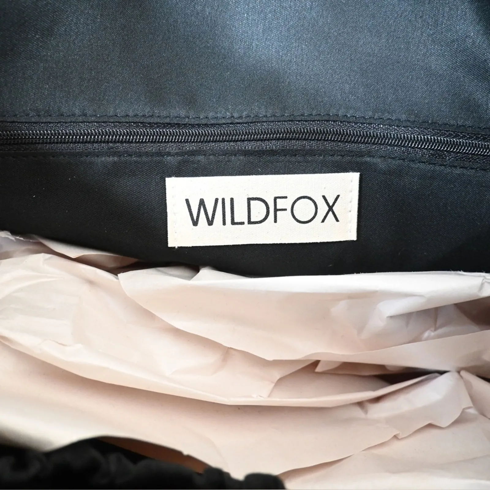 Wildfox Double Strap Jersey Tote Dark Grey NEW - Image 6
