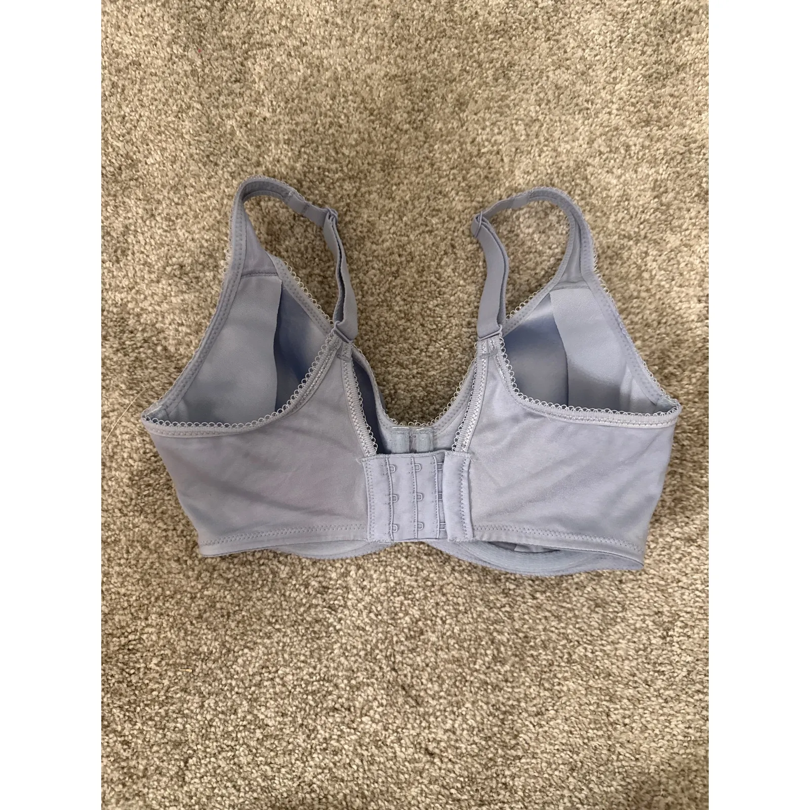 Wacoal Basic Beauty  Underwire Full Coverage Tshirt Bra Bundle(2)32DD,Tan&Silver - Image 6