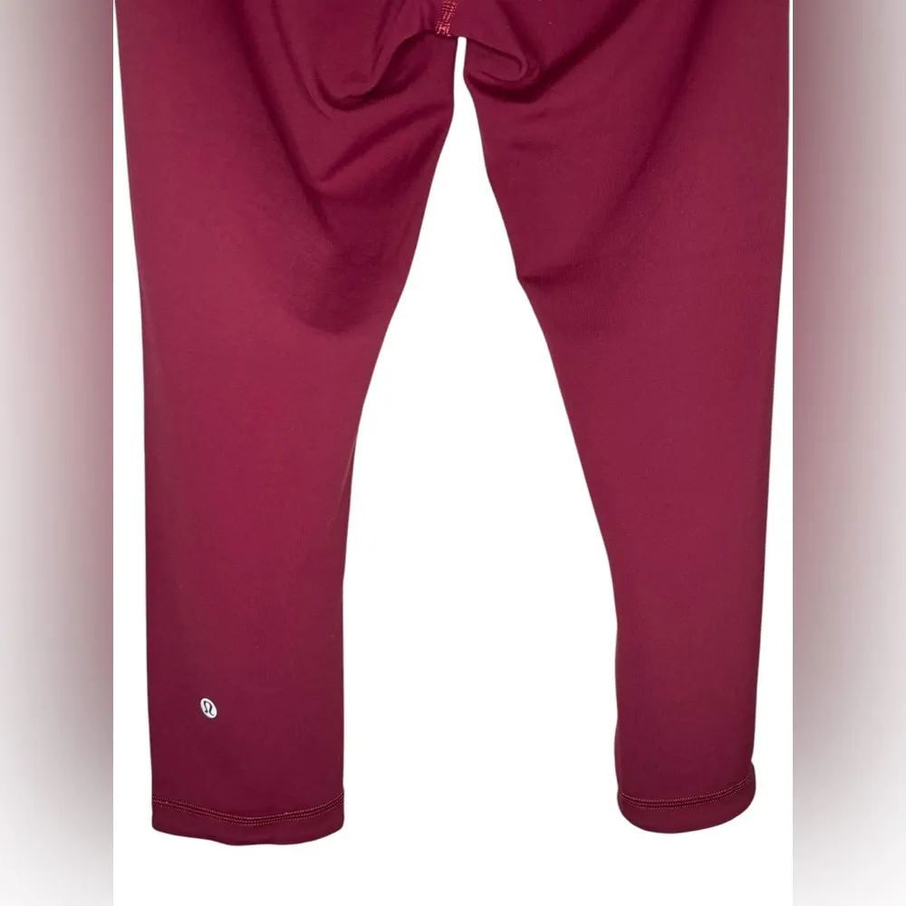 Lululemon Reversible Wunder Under Crop Legging Size 6 - Image 11