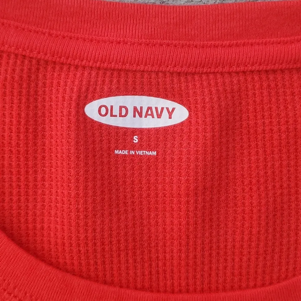 NWT Old Navy Too Hot to Handle Gingerbread Waffle Long Sleeve Pajama Shirt - Image 3