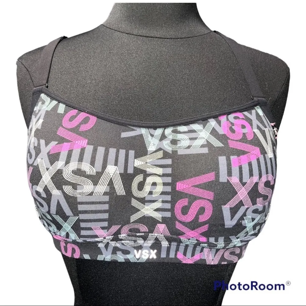 VSX Victorias Secret Sports Bra Black Size undefined - Image 2